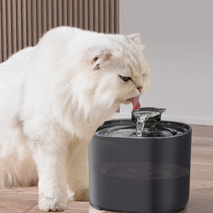 Automatic Pet Drinking Fountain for Cats & Dogs – Quiet Filtered Water Bowl