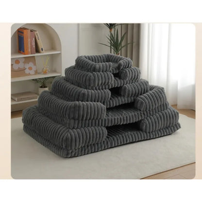 Calming Orthopaedic Memory Foam Dog Bed – Anxiety-Relief Sofa Bed with Washable Cover (S–XXL)